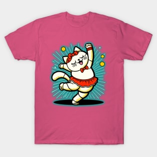 cat dancing T-Shirt